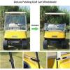 image10L0L Golf Cart Windshield Compatible with EZGO TXT Gas ampamp Electric Models Lightweight EZGO TXT Windshield Foldable Windproof Waterproof