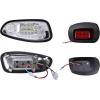 image10L0L Headlights and Tail Light Kit for EZGO RXV 20082015 Golf Cart with Turn Signal Switch Horn Button Blinker ampamp Brake Light Switch Pad
