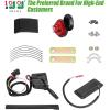 image10L0L Headlights and Tail Light Kit for EZGO RXV 20082015 Golf Cart with Turn Signal Switch Horn Button Blinker ampamp Brake Light Switch Pad