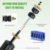 image10L0L Heavy Duty Coil FrontRear Shock Absorber Kit for EZGO TXT Medalist Marathon ST350 1994up Golf Cart OEM 70630G01 RedBlue