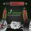 image10L0L Heavy Duty Coil FrontRear Shock Absorber Kit for EZGO TXT Medalist Marathon ST350 1994up Golf Cart OEM 70630G01 RedRed