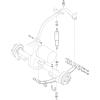 image10L0L Heavy Duty Golf Cart Rear Leaf Spring Kit  4leaf Spring with Bushings ampamp Sleeves for EZGO TXT Golf Cart 19952013