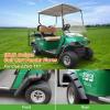 image10L0L Upgraded Golf Cart Fender Flares for EZGO TXT 19982013 GasElectric Not Fits 48V Electric with Stainless Steel Screws Set of 4Only Fit Original Models