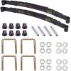imageGolf Cart Rear Heavy Duty 4Leaf Spring Kit with Bushings ampamp Sleeves Kit for EZGO TXT Golf Cart 19952013
