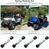 imageGolf Cart Rear Leaf Spring Bushings ampamp Sleeves Kit for EZGO TXTMedalist 94 GasElectric Club Car DS 1992up Include 8 Bushings 4 Metal Spacers