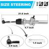 imageGolf Cart Steering Gear Box Assembly for Golf Cart EZGO TXT 2001 Up Electric ampamp Gas Replaced Part 70964G01 70964G01