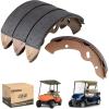 image10L0L Golf Cart Brake ShoesBrake Pads and Bendex Drum Spring Kit for Yamaha 1993Up G14 G16 G19G22 and 1996Up TXTEZGOST350WorkhorseMedalist 1997 UP OEM 27943G01 27945G01 70794G01 70795G01Golf Cart Cart Brake Shoes