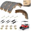 image10L0L Golf Cart Brake ShoesBrake Pads and Bendex Drum Spring Kit for Yamaha 1993Up G14 G16 G19G22 and 1996Up TXTEZGOST350WorkhorseMedalist 1997 UP OEM 27943G01 27945G01 70794G01 70795G01Golf Cart Brake Shoes and Bendex Drum Spring