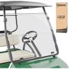 image10L0L Golf Cart HD Windshield for Club Car DS 200005UPHD Shatterproof ampamp Foldable Windproof Windshield Integrated TintedClean