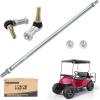image10L0L Golf Cart Tie Rod Assembly Tie Rod and End Left and Right Fits EZGO Gas ampamp Electric Golf Carts Years 2001Up 26 Inch 70876G02 70902G01 70902G02 01069G01 01069G02