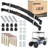 image10L0L Heavy Duty 4 Leaf Rear Spring Kit for EZGO TXT Electric 1994up ampamp Gas 19952013 Golf Cart Includes Bushings Sleeves U Bolts OEM 70506G01 74135G01 74207G01 74207G02 74207G03