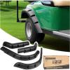 image10L0L Upgraded Golf Cart Fender Flares for EZGO TXT 19982013 GasElectric Not Fits 48V Electric with Stainless Steel Screws Set of 4Only Fit Original Models