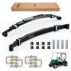 imageGolf Cart Rear Heavy Duty 4Leaf Spring Kit with Bushings ampamp Sleeves Kit for EZGO TXT Golf Cart 19952013