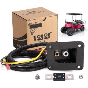 image10L0L 36V Powerwise Charger Receptacle for EZGO TXT Medalist Electric Golf Carts Replace Part OEM73063G01 73149G01 Charger Receptacle