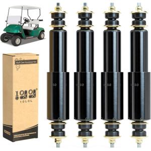 image10L0L 4 Pack Golf Cart Shocks Front Rear Shock Absorbers Kit for EZGO TXT ampamp Medalist 1994Up Gas ampamp Electric Model Replace OEM 70928G01 76418G01
