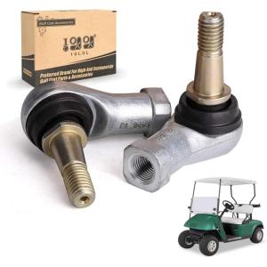 image10L0L Golf Cart Ball Joint Kit Tie Rod End Set Compatible with EZGO TXT GampampE 2001up Thread and Right Thread for Driver and Passenger Side OEM 70902G01 70902G02