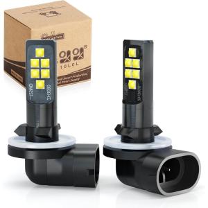 image10L0L Golf Cart Headlight Bulb for EZGO 1994 Club Car DS 1999 and Club Car Precedent 2004 12V Head Light Bulb Relace OEM 101988101 74004G01 Pack of 2