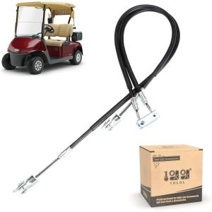 imageGolf Cart Brake Cable Stainless Steel Core for EZGO TXT 1994 ampamp up or EZGO TXT Marathon Medalist Golf Cart Driver ampamp Passenger Side Brake Cable 70716G03 70273G03 70969G03