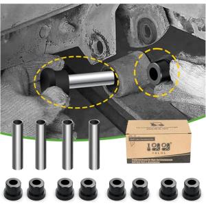 imageGolf Cart Rear Leaf Spring Bushings ampamp Sleeves Kit for EZGO TXTMedalist 94 GasElectric Club Car DS 1992up Include 8 Bushings 4 Metal Spacers