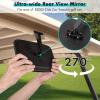 image10L0L Golf Cart Mirror 9575quot Large Radian Extra Wide Panoramic Golf Cart Rear View Mirror Black Fits for Yamaha EZGO Club Car