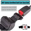 image10L0L Golf Cart Seat Belt Seatbelts Bracket Kit Universal Fit 2 Passenger EZGO TXT RXV for Yamaha ampamp Club Car Front Back Rear Seat Kit 42quot Retractable
