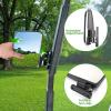 image10L0L Newest Golf Cart Mirrors Folding Side and Panoramic Rear View Mirror Kit for Yamaha Club Car EZGO Eliminate Blind Spots Clear Convex Style