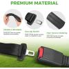 image10L0L Universal 2 Passenger Golf Cart Seat Belt Bracket Kit for EZGO Club Car Yamaha Fits Front Seat with Bracket3 pointfits EZGO TXT  Club Car DS