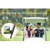 image10L0L Universal Golf Cart Side Mirrors for Yamaha Club Car EZGO Folding Side View Mirror Extra Wide 180 Degree Large Panoramic Mirrors