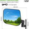 imageGolf Cart Side Mirrors with Turn Signal LightRear View Mirror for Club Car EZGO Yamaha Gas ampamp ElectricGolf cart must be drilled and have turn signal headlights