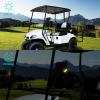 imageGolf Cart Side Mirrors with Turn Signal LightRear View Mirror for Club Car EZGO Yamaha Gas ampamp ElectricGolf cart must be drilled and have turn signal headlights