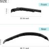 image10L0L Golf Cart Fender Flares  Standard Fender Flares Front and Rear for EZGO TXT 19982013 GasElectric Carts with Metal Mounting Hardware Not Fits 48V Electric and Modified Cart