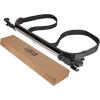 image10L0L Upgraded Golf Bag Stand Attachment Adjustable Rear Cart Bag Holder for Yamaha EZGO and Club Car NoDrilling Required Club Rack with Etra Strap