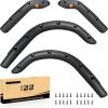 image10L0L Golf Cart Fender Flares  Standard Fender Flares Front and Rear for EZGO TXT 19982013 GasElectric Carts with Metal Mounting Hardware Not Fits 48V Electric and Modified Cart