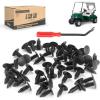 image10L0L Universal Golf Cart GampampE XMas Tree Rivets Fits EZGO Club Car Yamaha OEM1010434 50 PCS