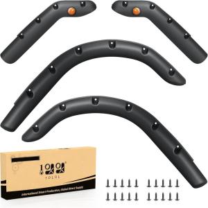 image10L0L Golf Cart Fender Flares  Standard Fender Flares Front and Rear for EZGO TXT 19982013 GasElectric Carts with Metal Mounting Hardware Not Fits 48V Electric and Modified Cart