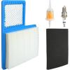 image10L0L Golf Cart Tune Up Kit for Yamaha G16G19G20G21G22 and Yamaha G29 Drive Gas 4 Cycle Models with 301cc357cc Engines with Air Filter PreFilter Fuel Filter Spark Plug
