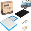 image10L0L Golf Cart Tune Up Kit for Yamaha G16G19G20G21G22 and Yamaha G29 Drive Gas 4 Cycle Models with 301cc357cc Engines with Air Filter PreFilter Fuel Filter Spark Plug