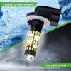 image10L0L 881 Golf Cart Headlight Bulb Lights for EZGO Club Car DS Precedent Super Bright Fog Light Bulbs Golf Cart Light Kit White Must Input 12V Pack of 2