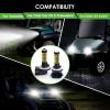 image10L0L 881 Golf Cart Headlight Bulb Lights for EZGO Club Car DS Precedent Super Bright Fog Light Bulbs Golf Cart Light Kit White Must Input 12V Pack of 2