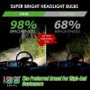 image10L0L 881 Golf Cart Headlight Bulb Lights for EZGO Club Car DS Precedent Super Bright Fog Light Bulbs Golf Cart Light Kit White Must Input 12V Pack of 2