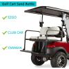 image10L0L Golf Cart Sand Bottle for Yamaha EZGO Club Car with Grip Hand Design Divot Filler Sand Bottle Assembly with Rattle Proof Holder2 Pack
