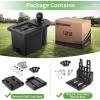 image10L0L Universal Golf Ball Washer and Club Head Cleaner for EZGO Club Car Yamaha Stay at the Top of Your Golf Game with the ConvenientBlack