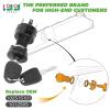 image10L0L 4pin Ignition Key Switch for Club Car PrecedentOnwardTempo Gas Golf Cart 2004up Starter Switch with 2 Keys Replace OEM 102515101 1012505