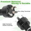 image10L0L 4pin Ignition Key Switch for Club Car PrecedentOnwardTempo Gas Golf Cart 2004up Starter Switch with 2 Keys Replace OEM 102515101 1012505