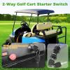 image10L0L 4pin Ignition Key Switch for Club Car PrecedentOnwardTempo Gas Golf Cart 2004up Starter Switch with 2 Keys Replace OEM 102515101 1012505