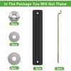 image10L0L Battery Hold Down Plate Kit for Club Car DS and Carryall Electric 19982005 Golf Cart Includes Rods ampamp Nuts OEM 1013683 101090801
