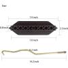 image10L0L Battery Hold Down Plate with Rods Kit for Club Car Precedent 20042009 48V 4 x 12V Battery Electric Golf Cart OEM 102534001 102526801
