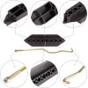 image10L0L Battery Hold Down Plate with Rods Kit for Club Car Precedent 20042009 48V 4 x 12V Battery Electric Golf Cart OEM 102534001 102526801