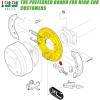 image10L0L Brake Assembly for Club Car Complete Left ampamp Right Rear Brakes Compatible with Club Car DSPrecedent 1995Up ampamp Tempo 2018Up Golf Cart Brake Cluster Kit Replaces OEM 101823301 103380202