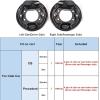 image10L0L Brake Assembly for Club Car Complete Left ampamp Right Rear Brakes Compatible with Club Car DSPrecedent 1995Up ampamp Tempo 2018Up Golf Cart Brake Cluster Kit Replaces OEM 101823301 103380202